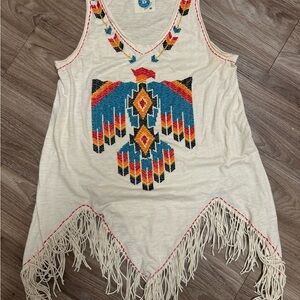 Double D Ranch Beaded Tank